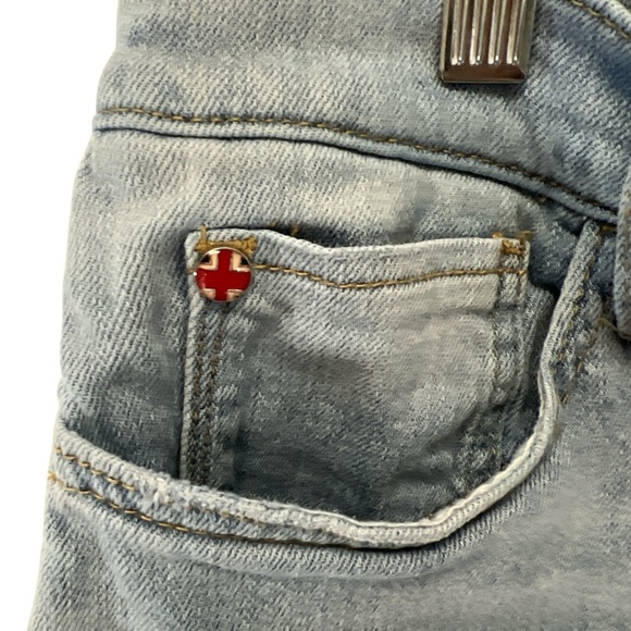HUDSON JEANS Gracie Denim Shorts, Sz 32 - Picture 7 of 8